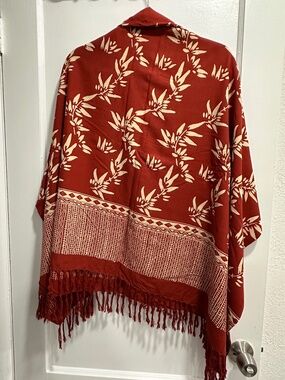 New Pareo Island Wrap Sarong Floral Dress Hawaii Beach Wrap Pareo Sarong Red